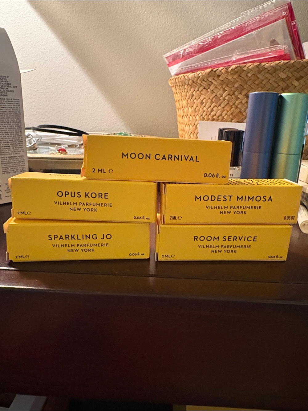 Vilhelm Parfumerie Sample Set - Yellow Box